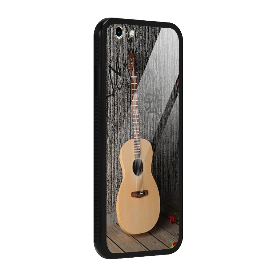 Guitar Classic Glass Back Case for iPhone 6 6S