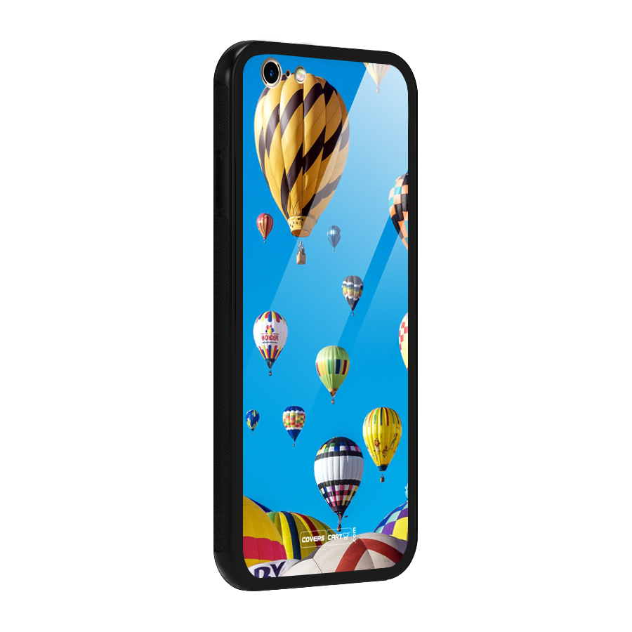 Hot Air Baloons Glass Back Case for iPhone 6 6S