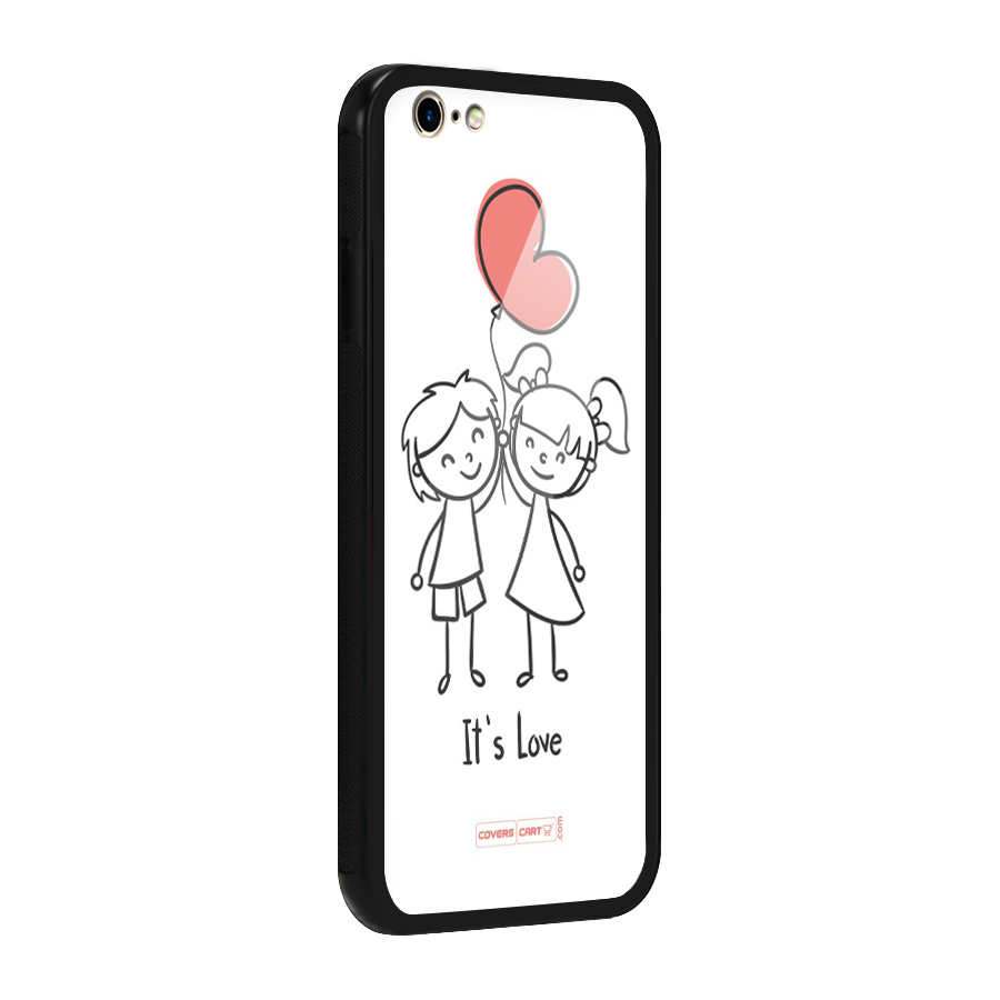 Its Love Glass Back Case for iPhone 6 6S
