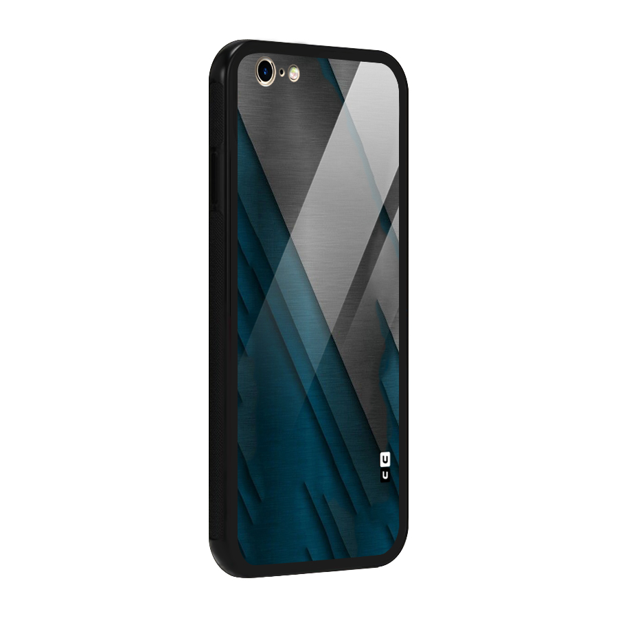 Just Lines Glass Back Case for iPhone 6 6S