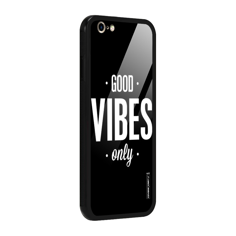 Just Vibes Glass Back Case for iPhone 6 6S