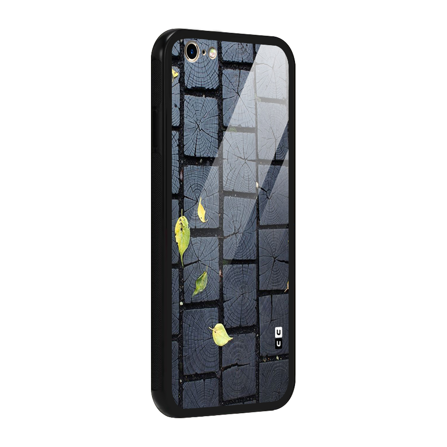 Leaf On Floor Glass Back Case for iPhone 6 6S