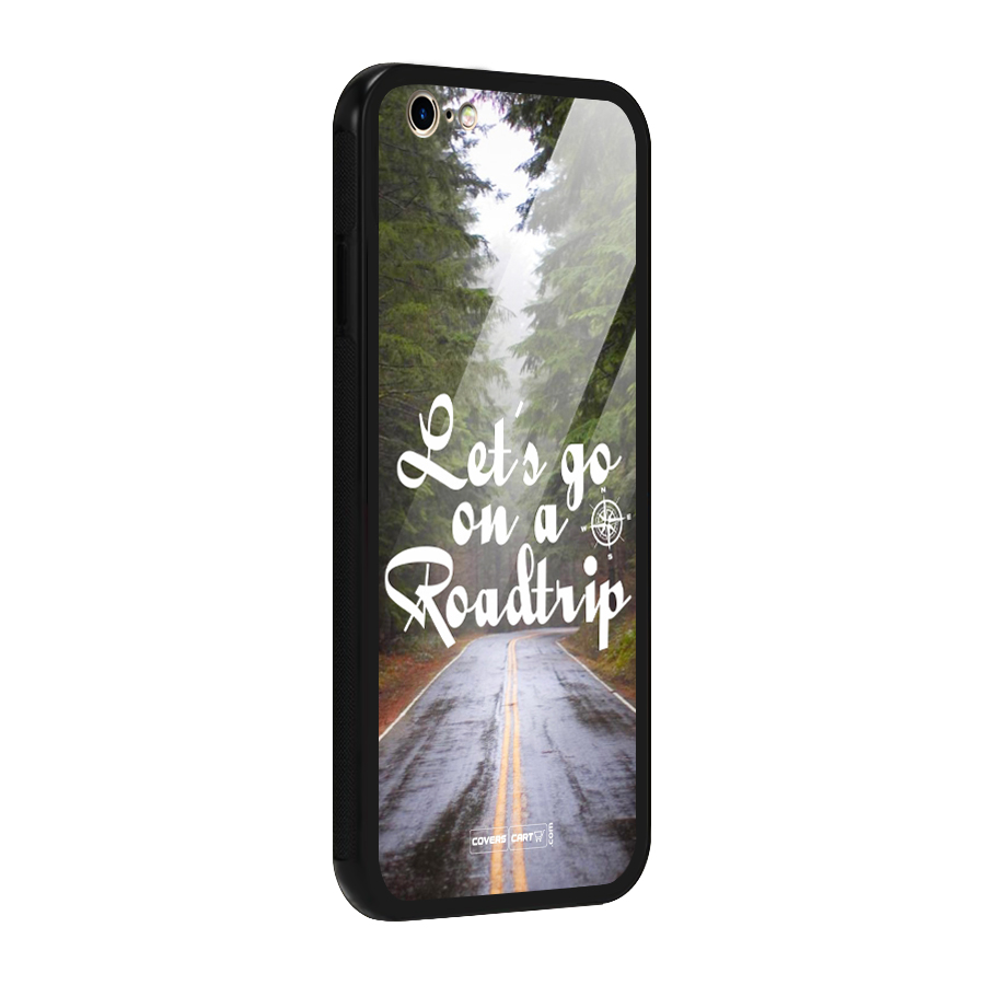 Lets go on a Roadtrip Glass Back Case for iPhone 6 6S