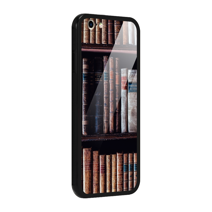 Library Love Glass Back Case for iPhone 6 6S