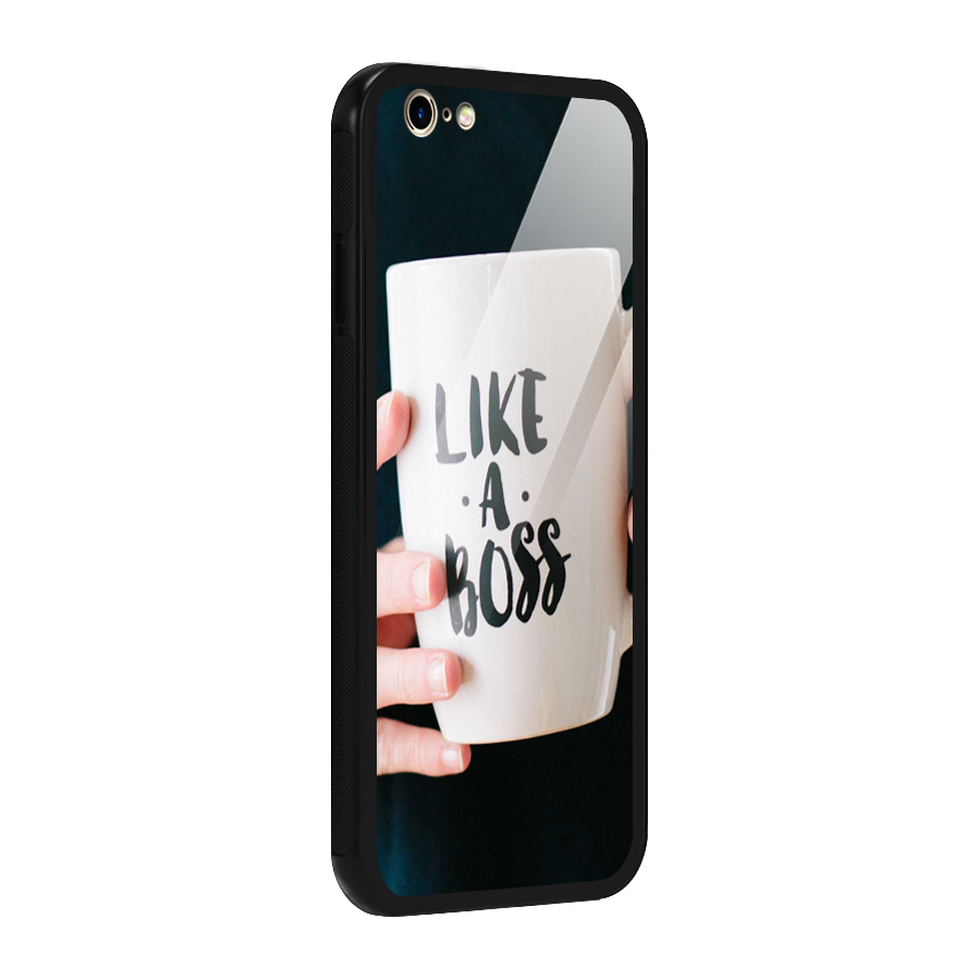 Like a Boss Glass Back Case for iPhone 6 6S