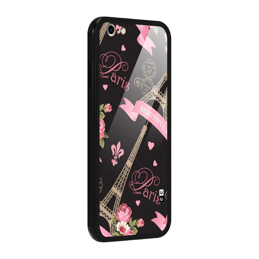Love Tower Glass Back Case for iPhone 6 6S