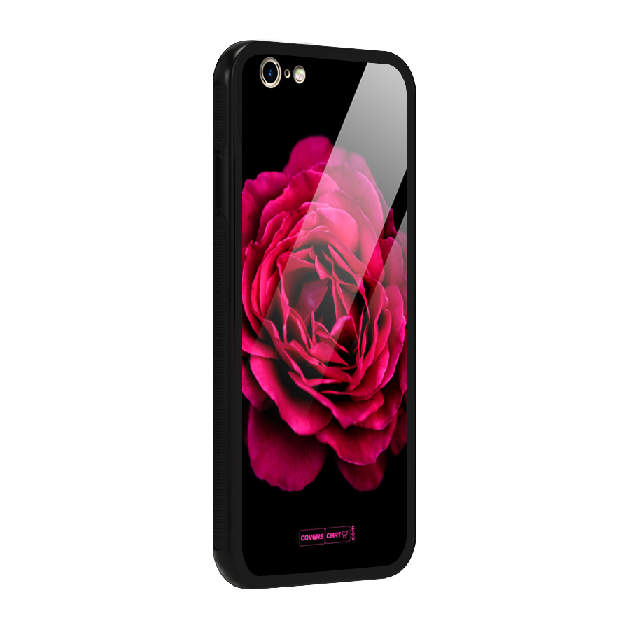 Magical Rose Glass Back Case for iPhone 6 6S