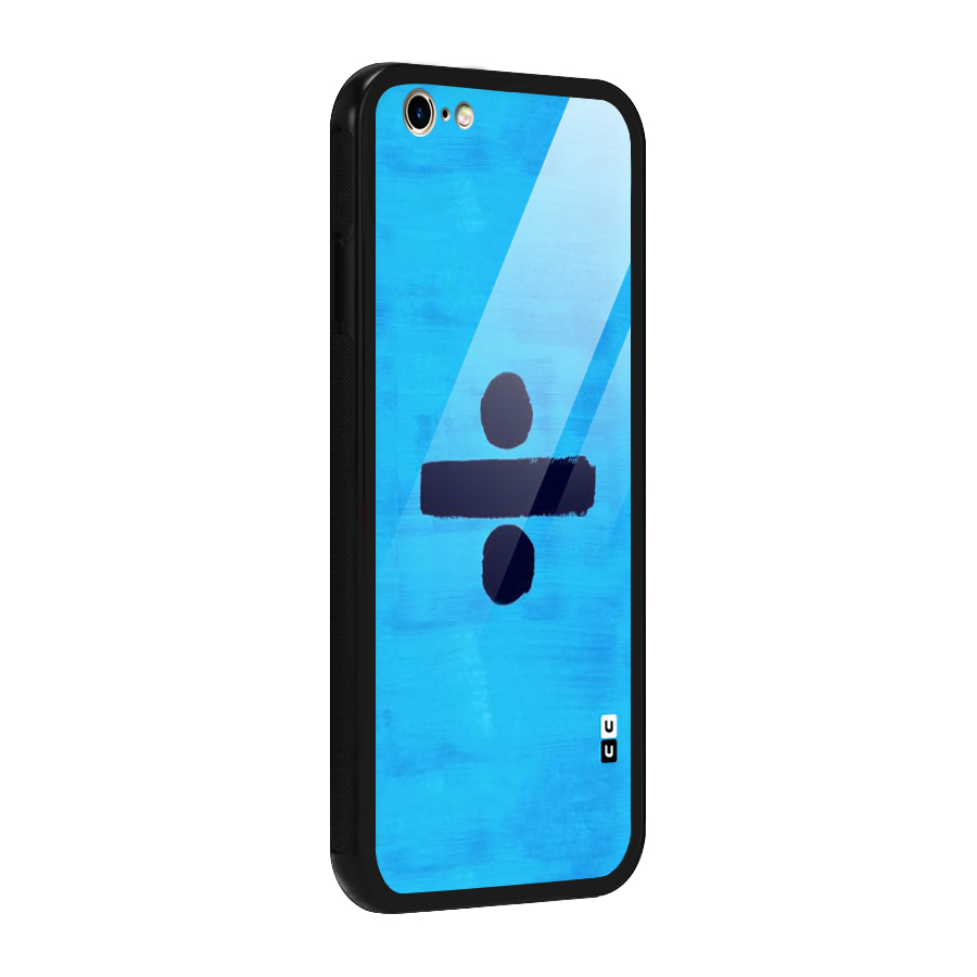 Math And Blue Glass Back Case for iPhone 6 6S