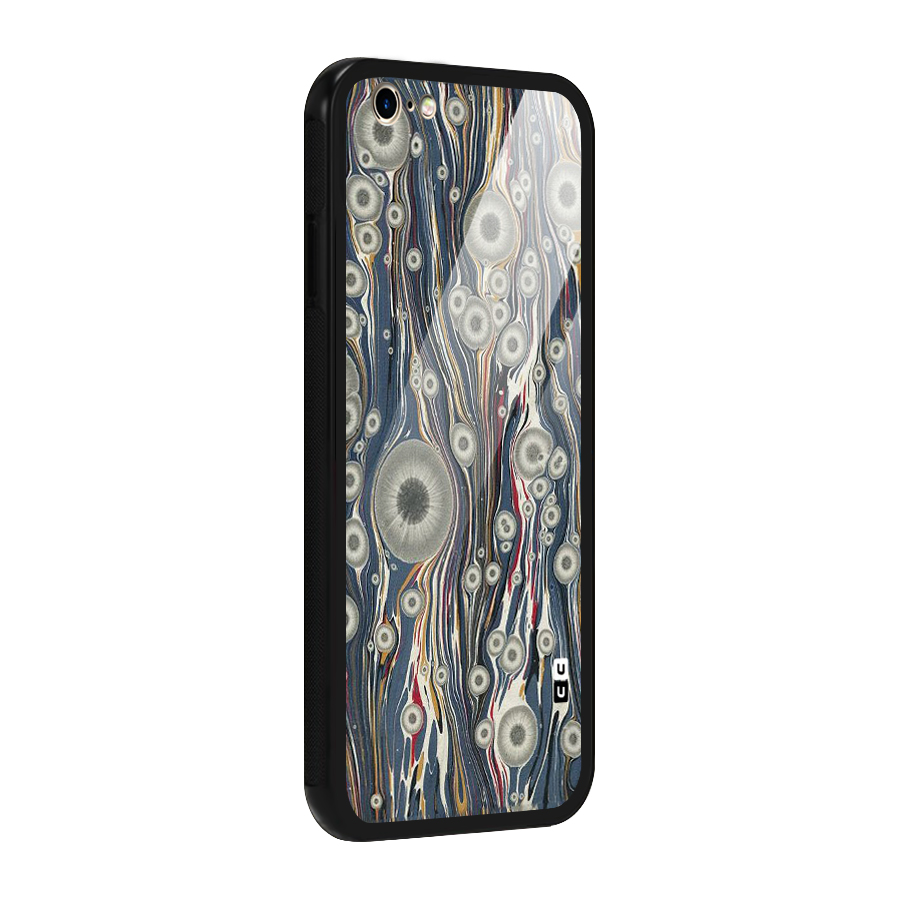 Mini Circles Glass Back Case for iPhone 6 6S