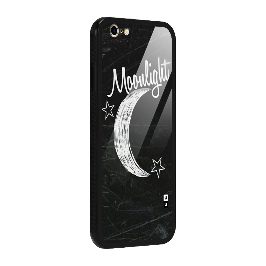 Moon Light Glass Back Case for iPhone 6 6S