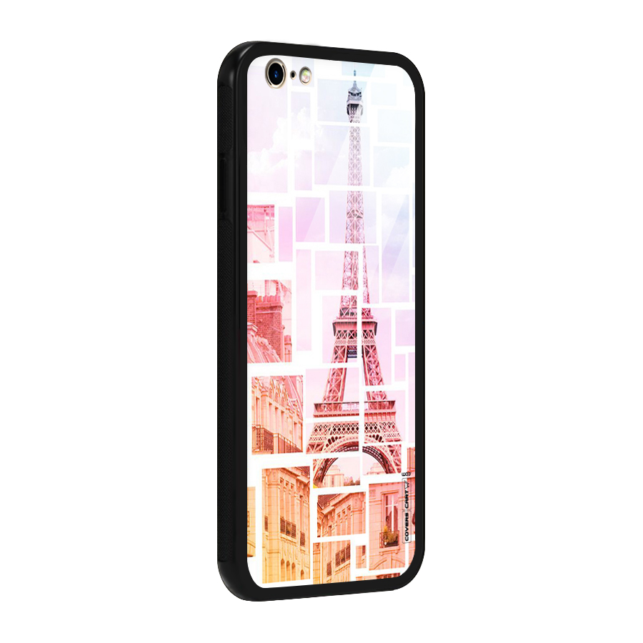 Mosiac City Glass Back Case for iPhone 6 6S