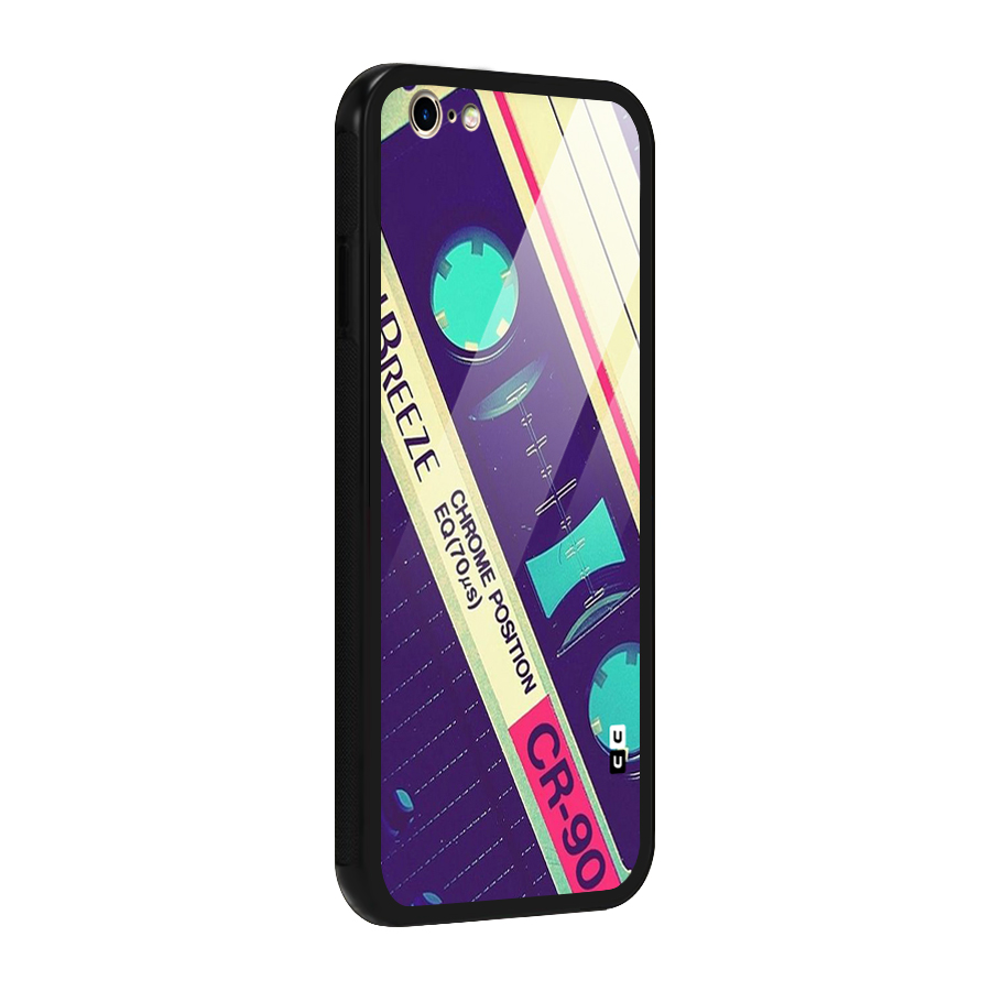 Old Casette Shade Glass Back Case for iPhone 6 6S