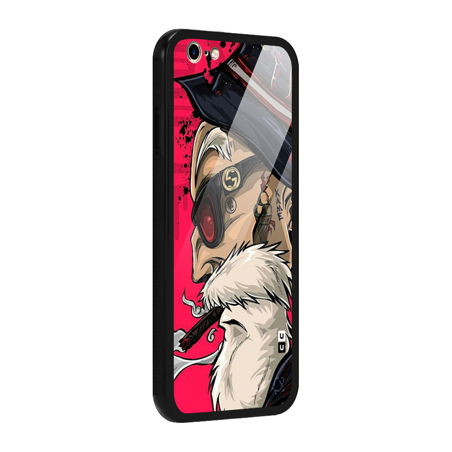 Old Man Swag Glass Back Case for iPhone 6 6S