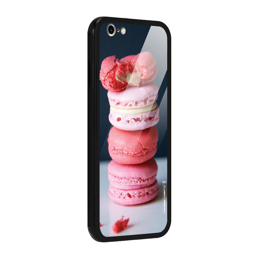 Pastel Macroons Glass Back Case for iPhone 6 6S