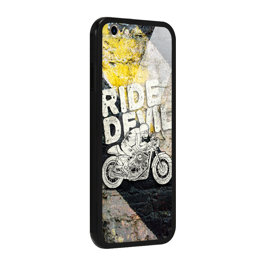 Ride Devil Glass Back Case for iPhone 6 6S