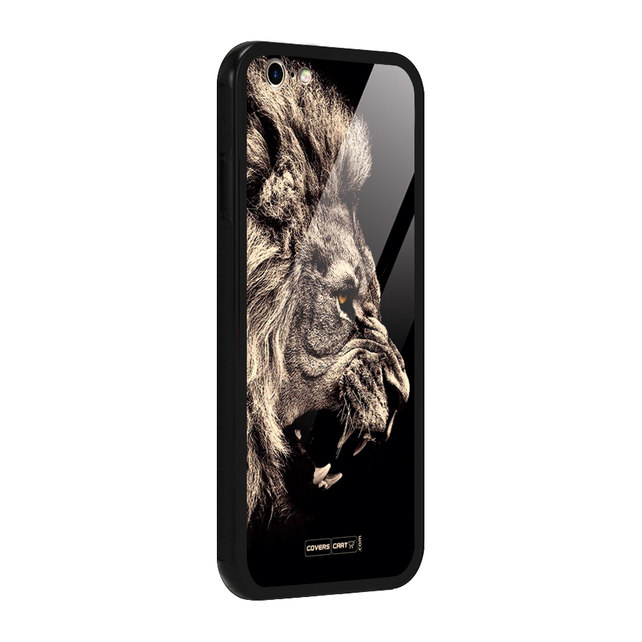 Roaring Lion Glass Back Case for iPhone 6 6S