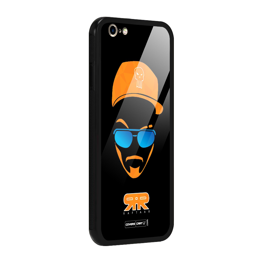 Special Raftaar Edition Orange Glass Back Case for iPhone 6 6S