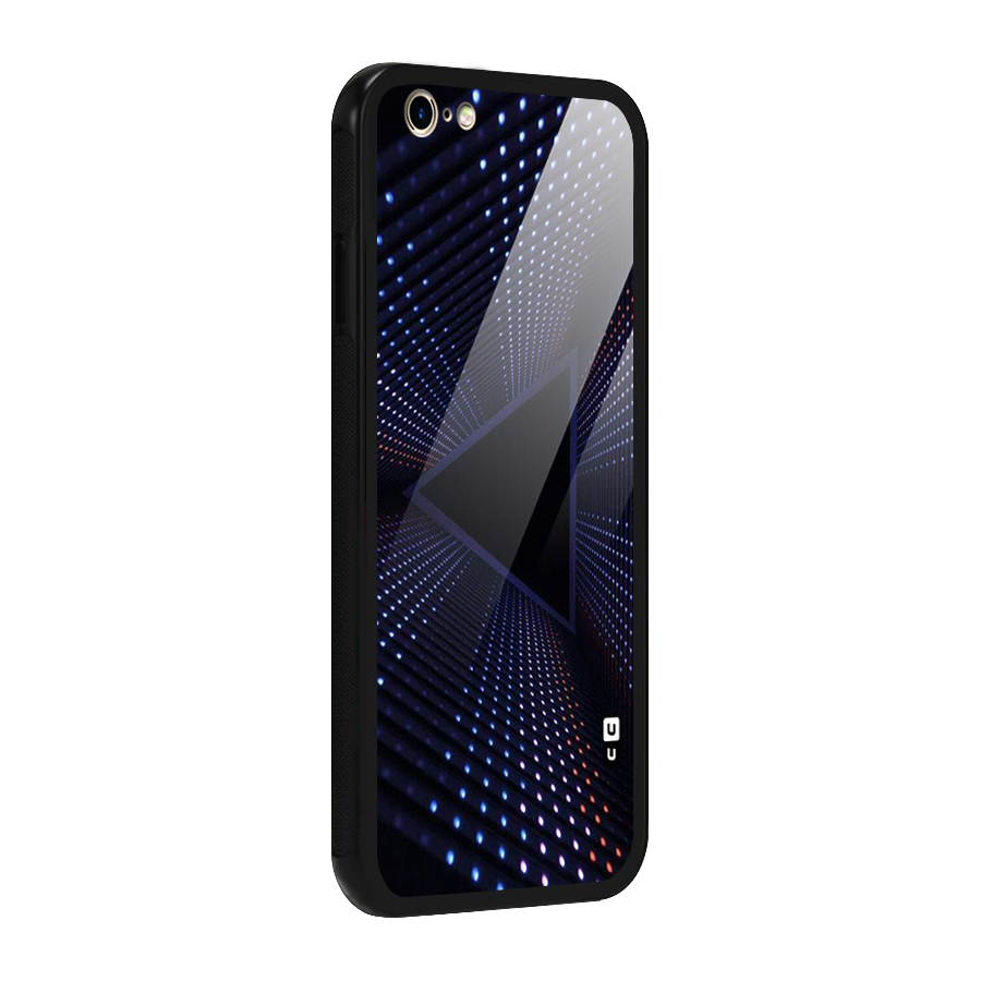 Stars Abstract Glass Back Case for iPhone 6 6S