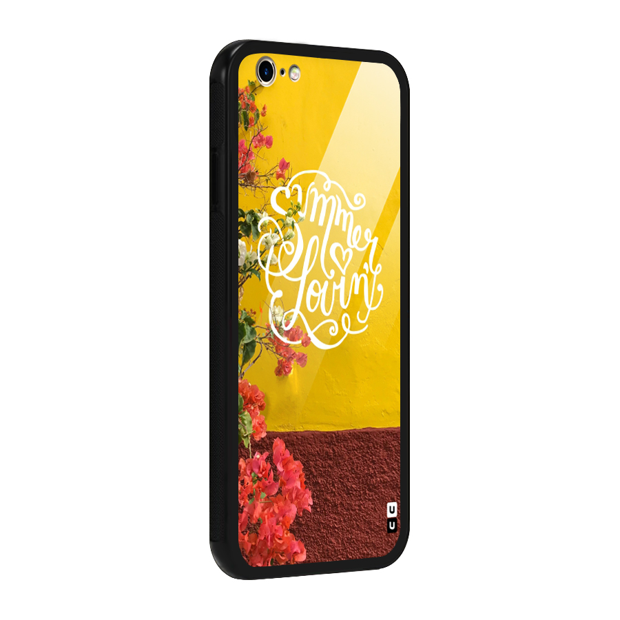 Summer Lovin Glass Back Case for iPhone 6 6S