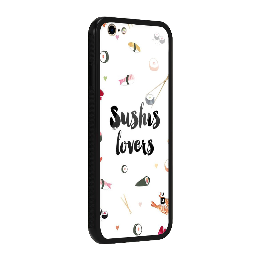 Sushi Lovers Glass Back Case for iPhone 6 6S