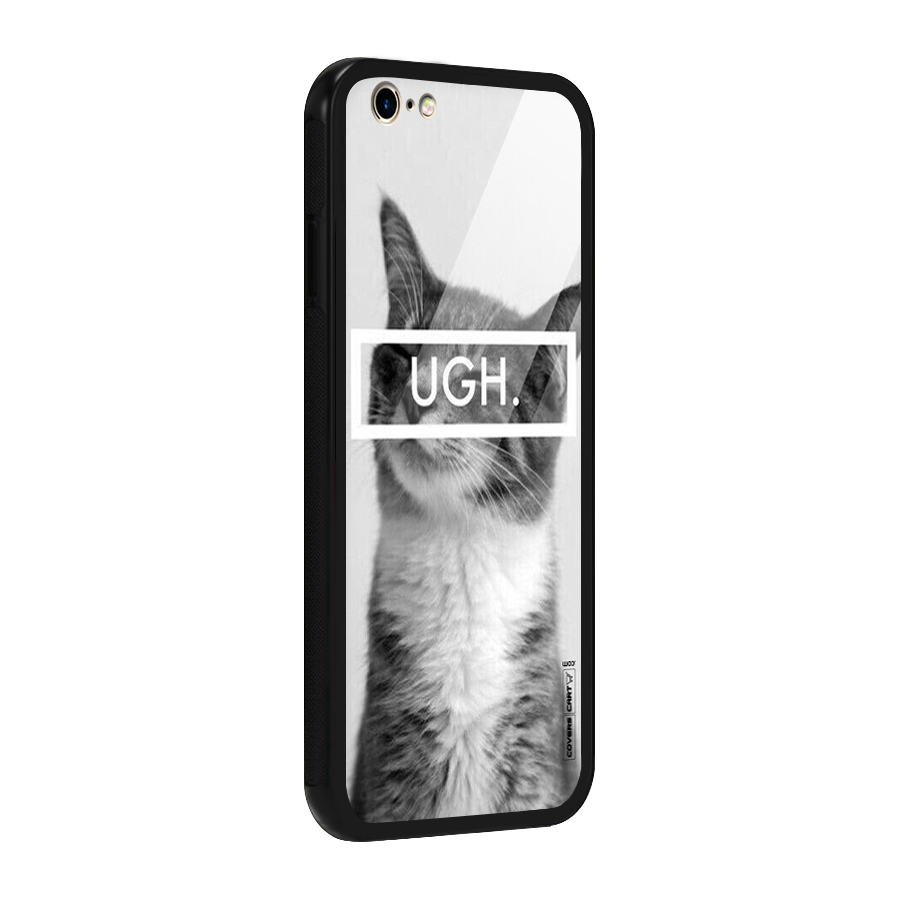 Ugh Kitty Glass Back Case for iPhone 6 6S