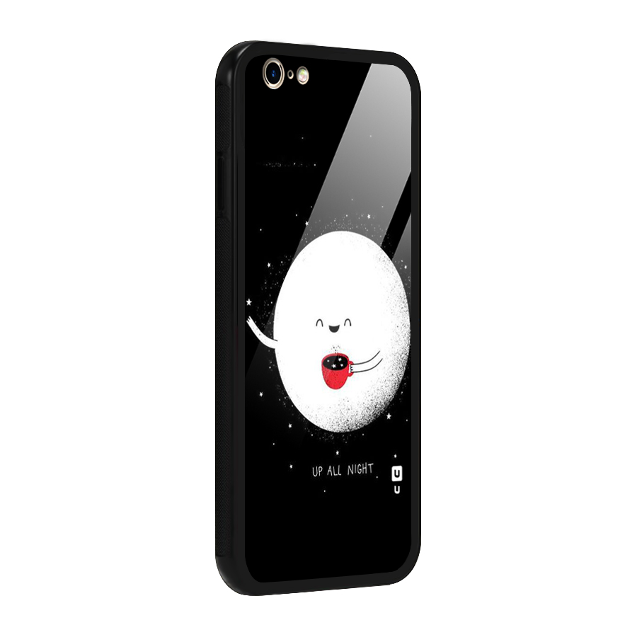 Up All Night Glass Back Case for iPhone 6 6S