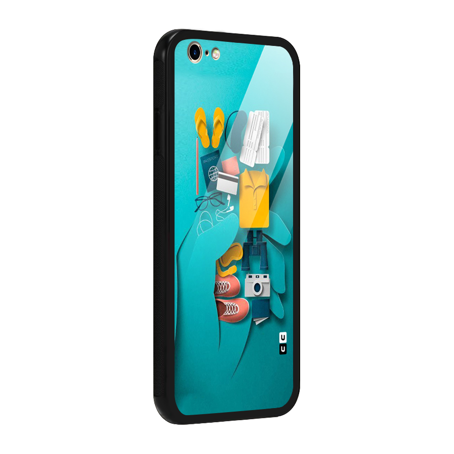 Vacay Vibes Glass Back Case for iPhone 6 6S