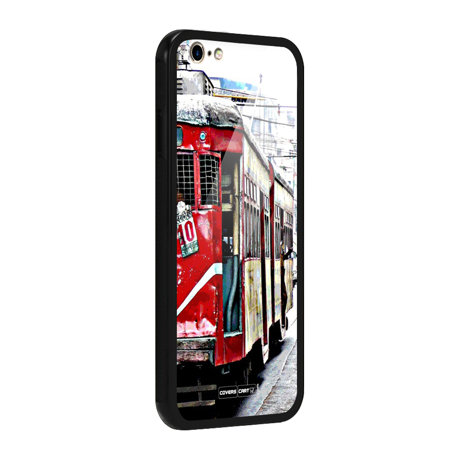 Vintage Citystyle Glass Back Case for iPhone 6 6S