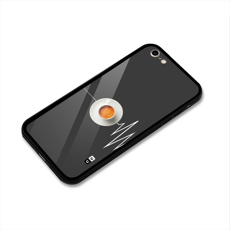 After Coffee Glass Back Case for iPhone 6 6S