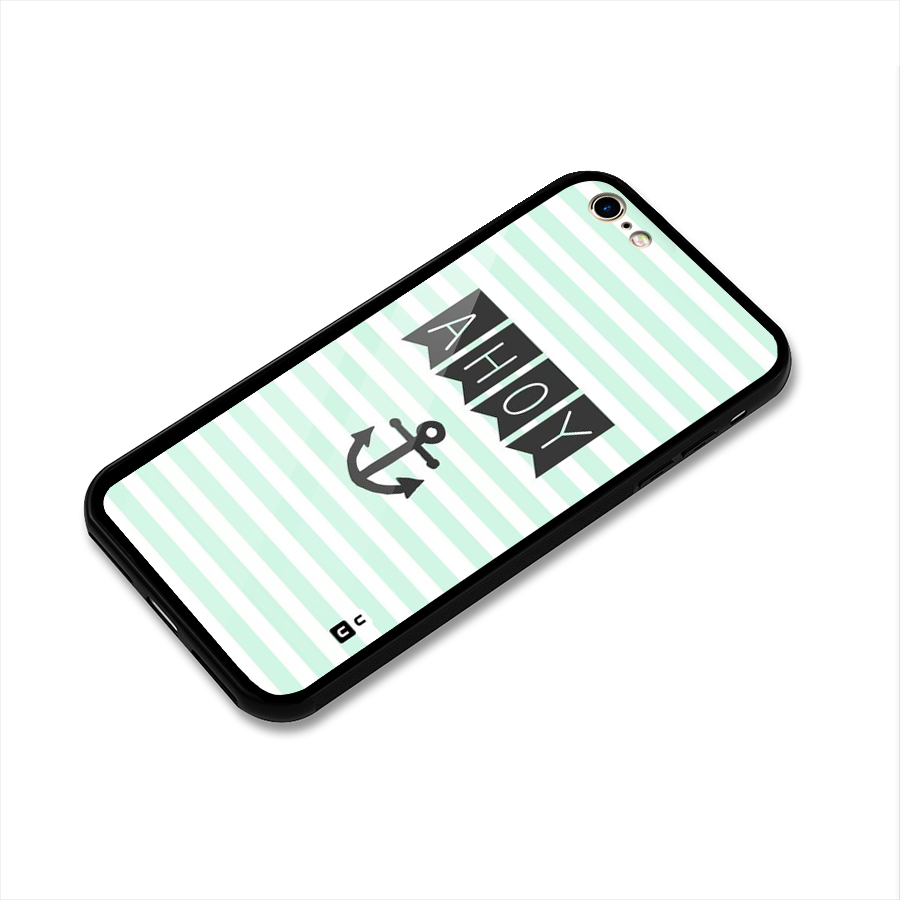 Ahoy Sailor Glass Back Case for iPhone 6 6S