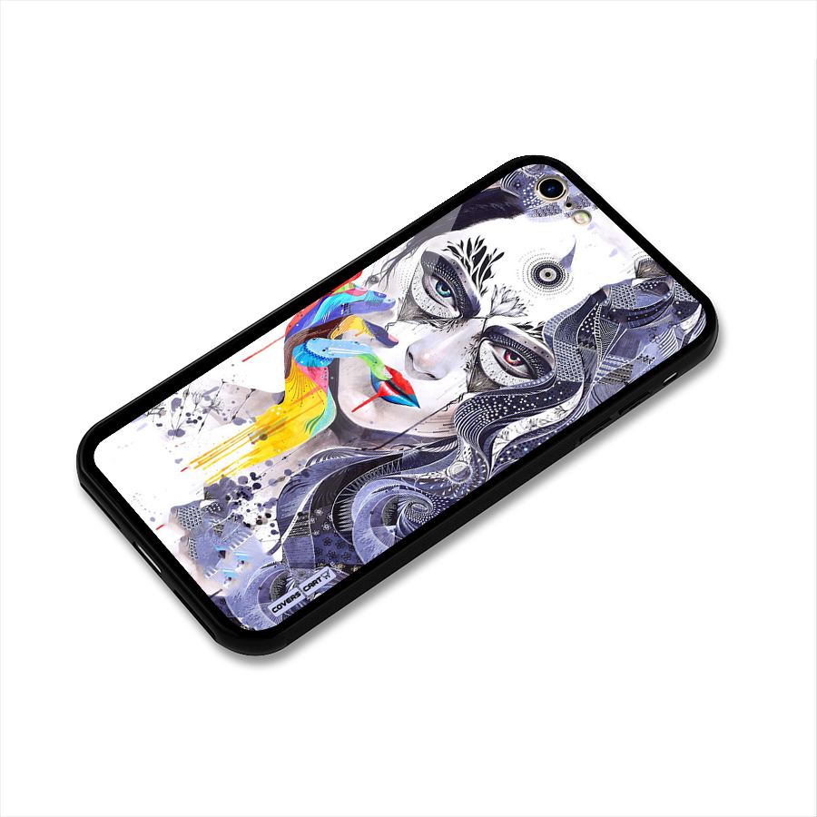 Astonishing Artwork Glass Back Case for iPhone 6 6S