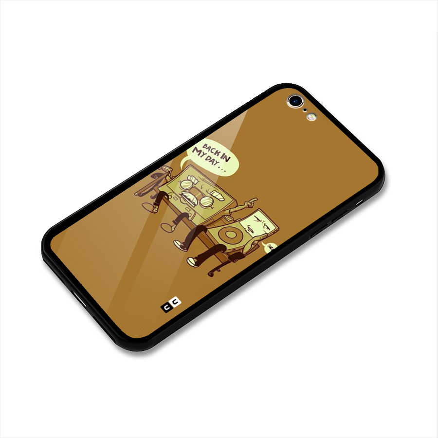 Back In Day Casette Glass Back Case for iPhone 6 6S