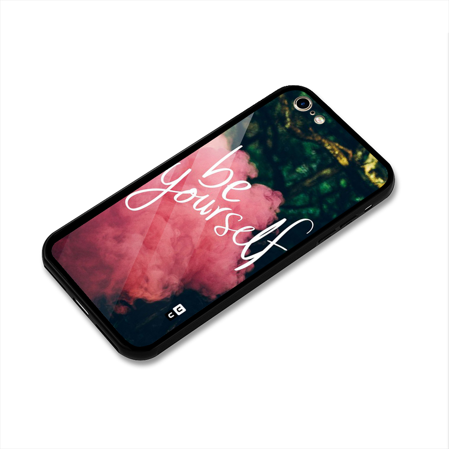 Be Yourself Greens Glass Back Case for iPhone 6 6S