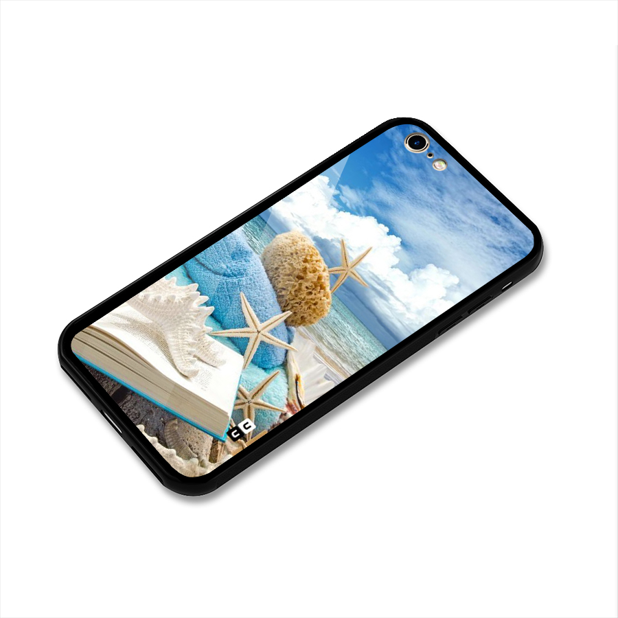 Beach Sky Glass Back Case for iPhone 6 6S