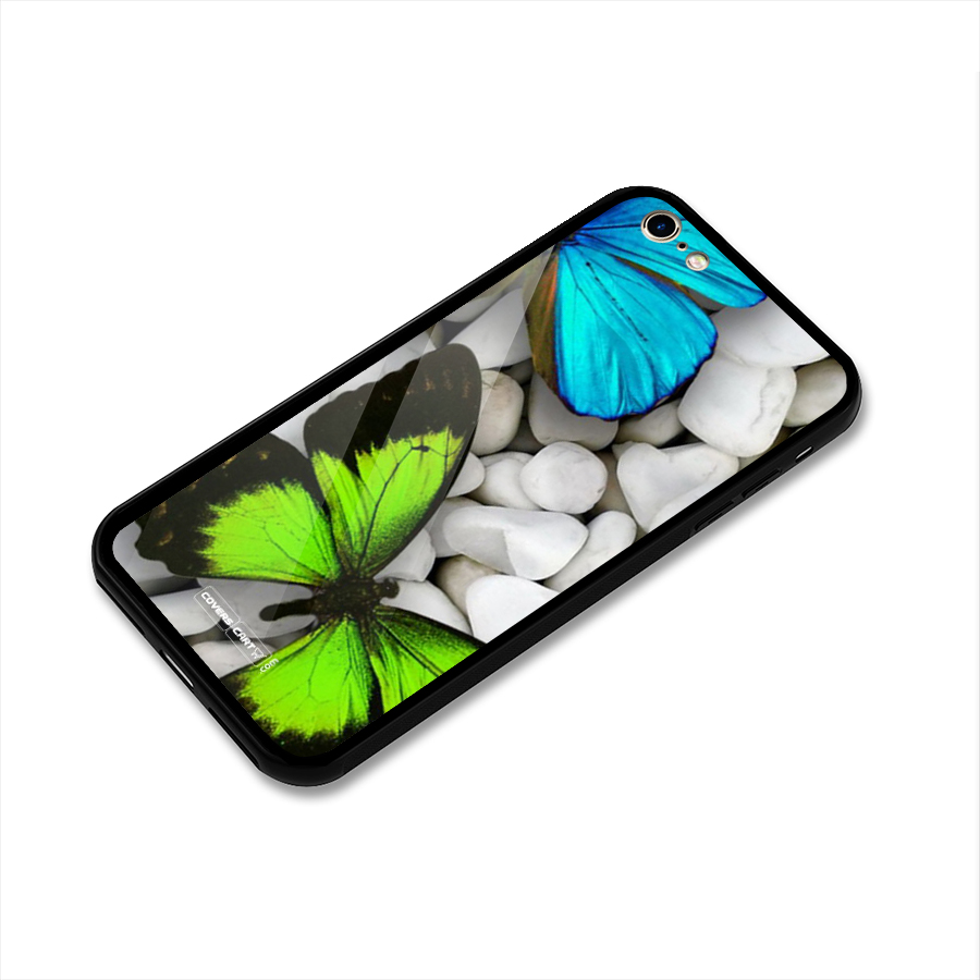 Beautiful Butterflies Glass Back Case for iPhone 6 6S