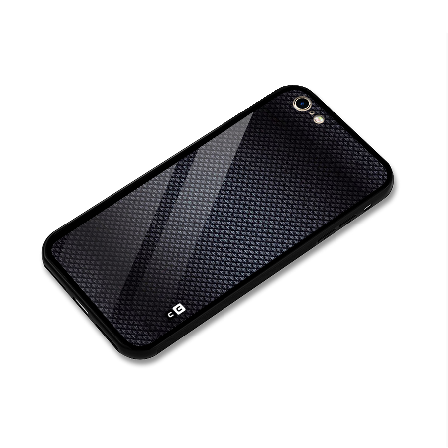 Black Diamond Glass Back Case for iPhone 6 6S
