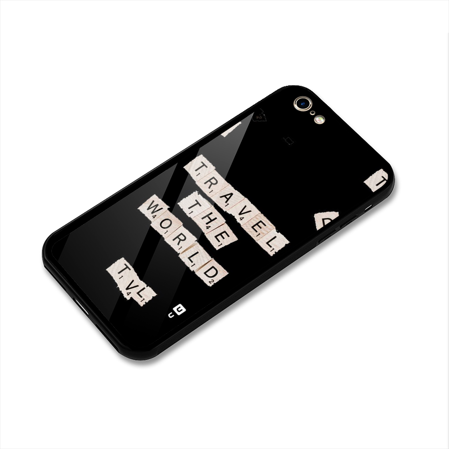 Blocks Travel Glass Back Case for iPhone 6 6S
