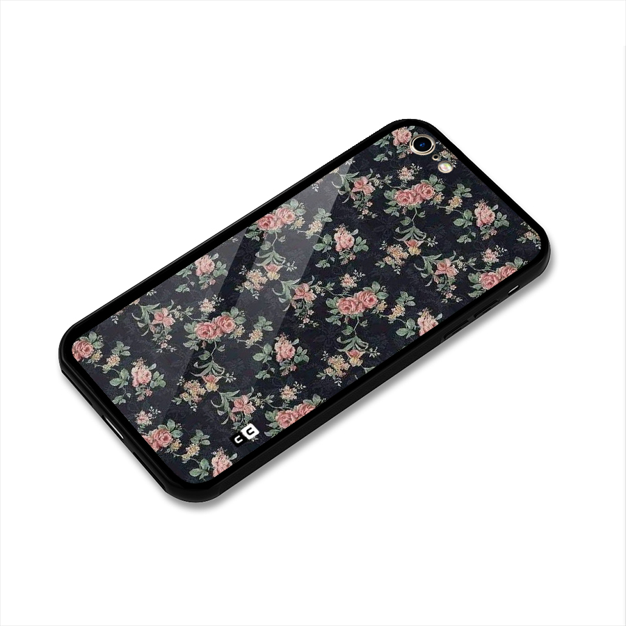 Bloom Black Glass Back Case for iPhone 6 6S