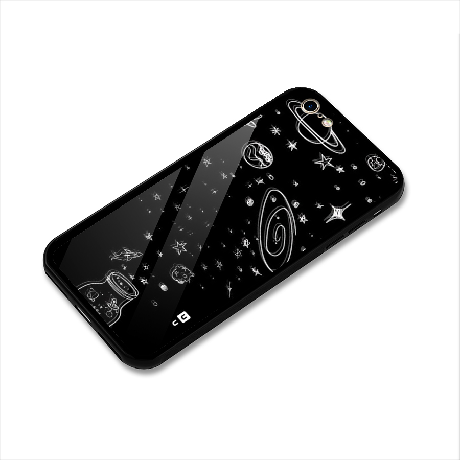 Bottle Of Stars Glass Back Case for iPhone 6 6S
