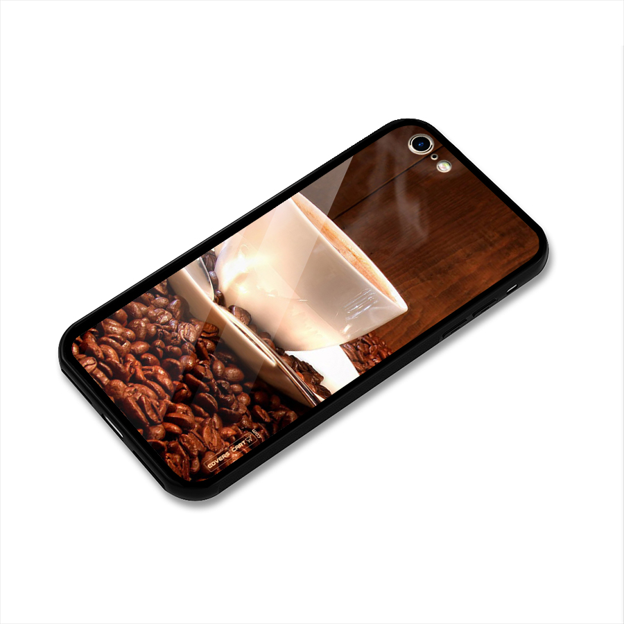 Caffeine Beans Glass Back Case for iPhone 6 6S