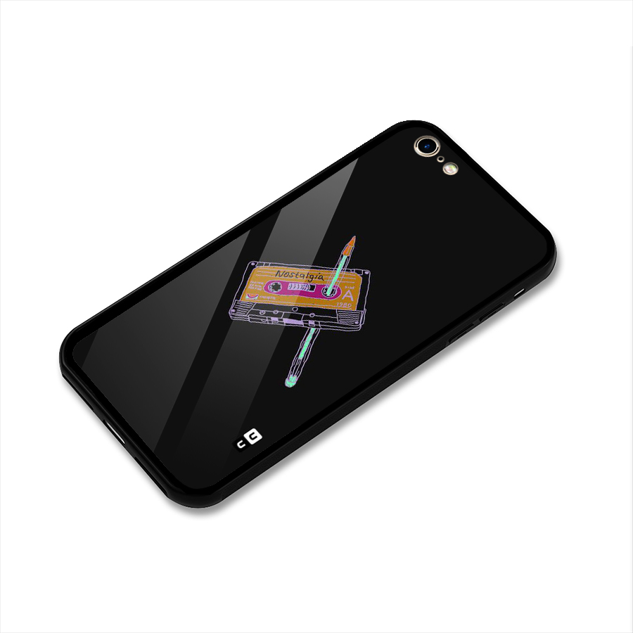 Casette Nostalgia Glass Back Case for iPhone 6 6S