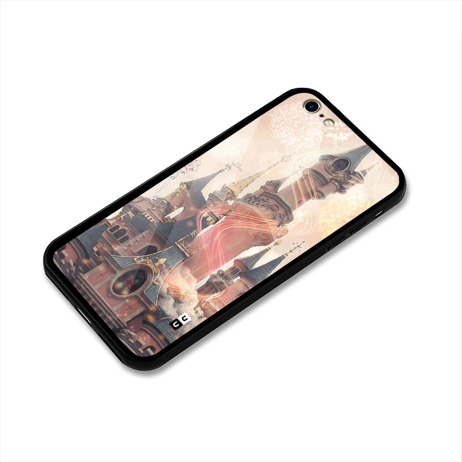 Castle Glass Back Case for iPhone 6 6S