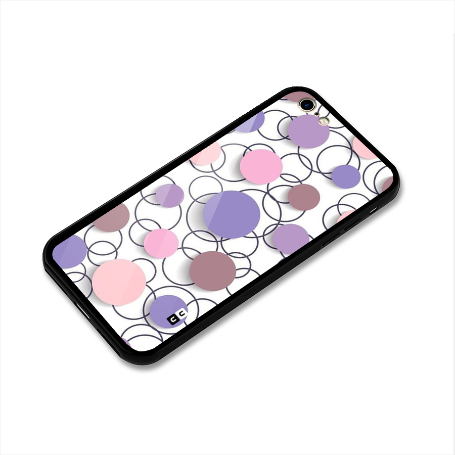 Circles And More Glass Back Case for iPhone 6 6S