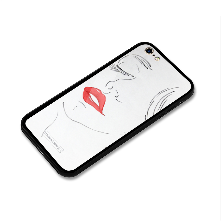 Classy Girl Glass Back Case for iPhone 6 6S