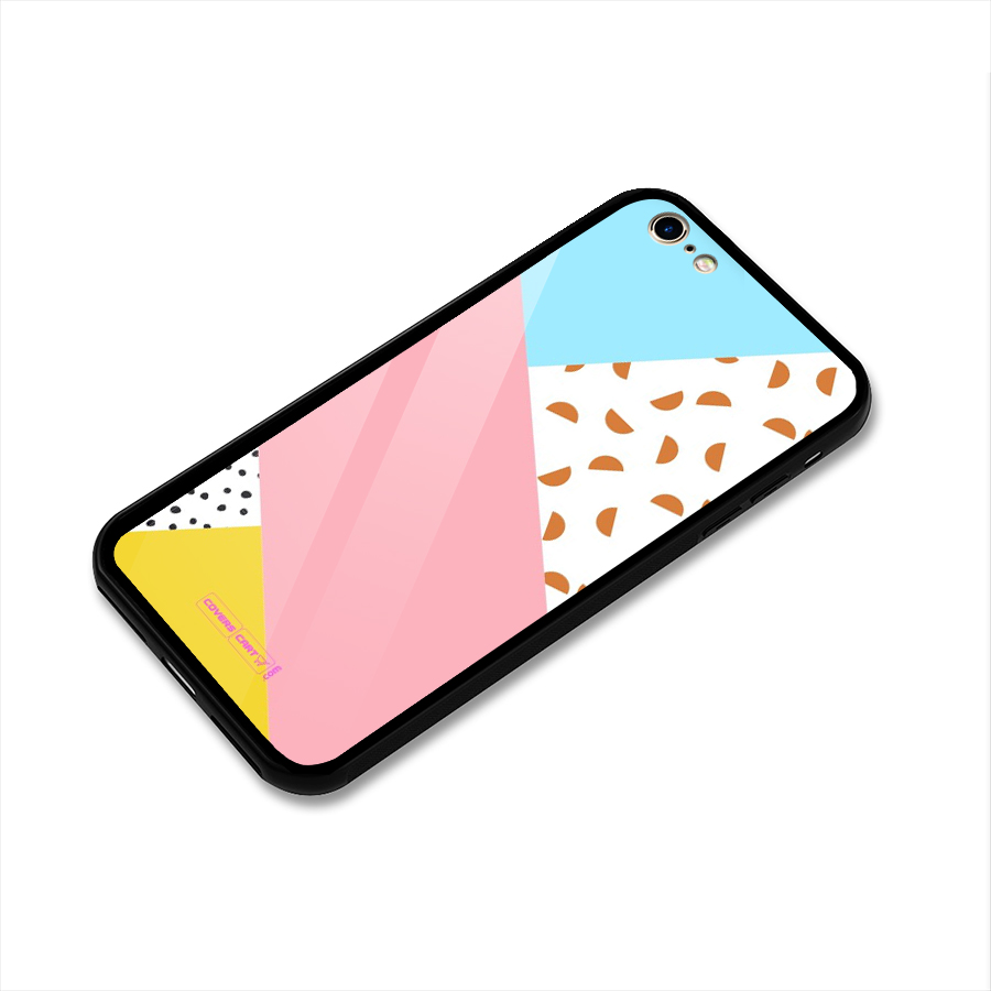 Colorful Abstract Glass Back Case for iPhone 6 6S