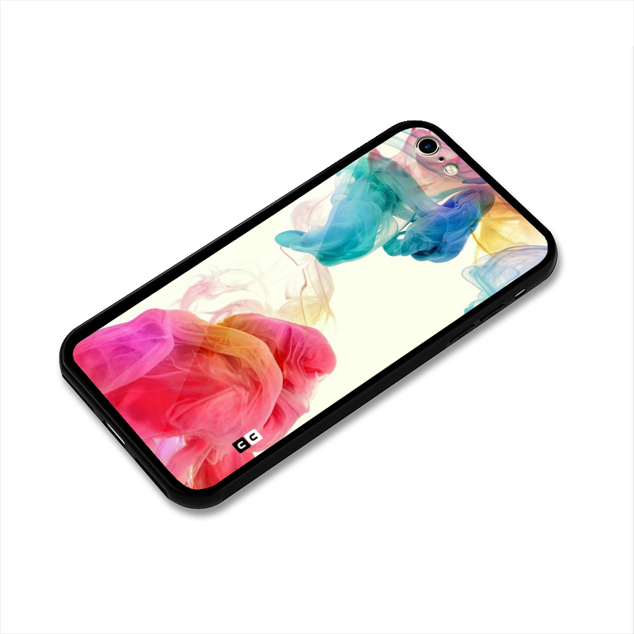 Colorful Splash Glass Back Case for iPhone 6 6S