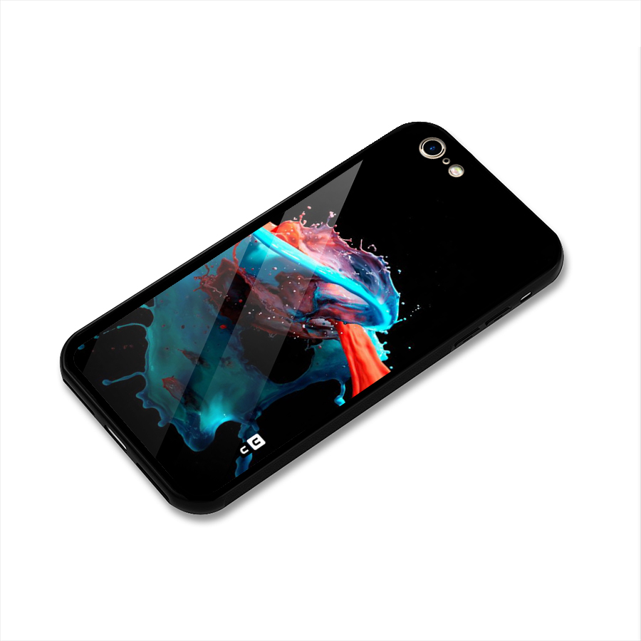 Colour War Glass Back Case for iPhone 6 6S