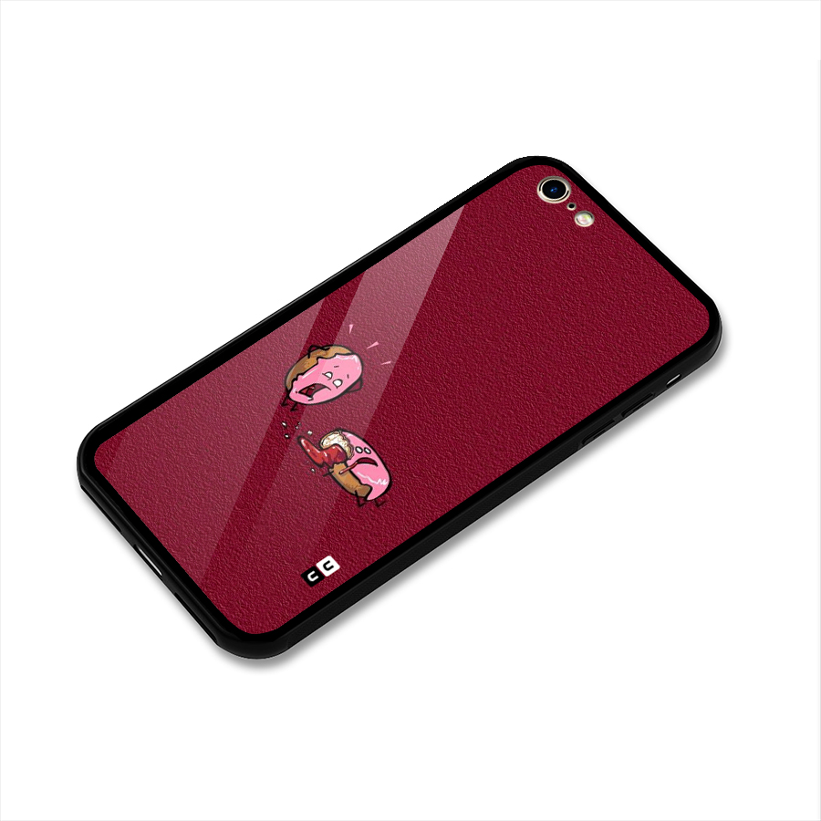Donut Murder Glass Back Case for iPhone 6 6S