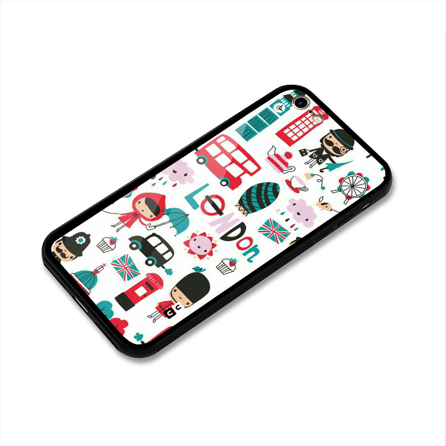 Double Decker Glass Back Case for iPhone 6 6S