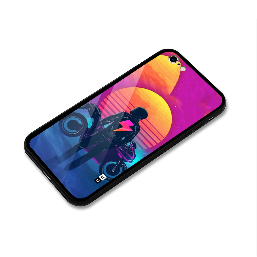 Electric Ride Glass Back Case for iPhone 6 6S